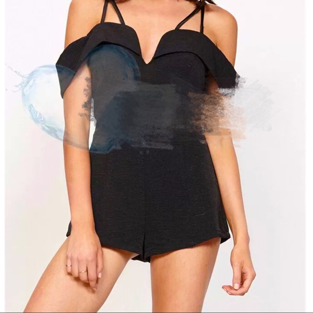 Minkpink black romper